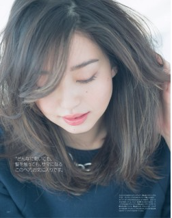 春の注目ヘアスタイル2014 モデルの松島花さんが気になります